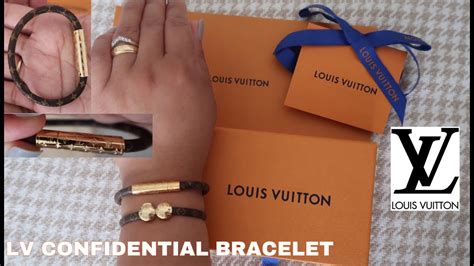 lv confidential bracelet price|louis vuitton damier bracelet.